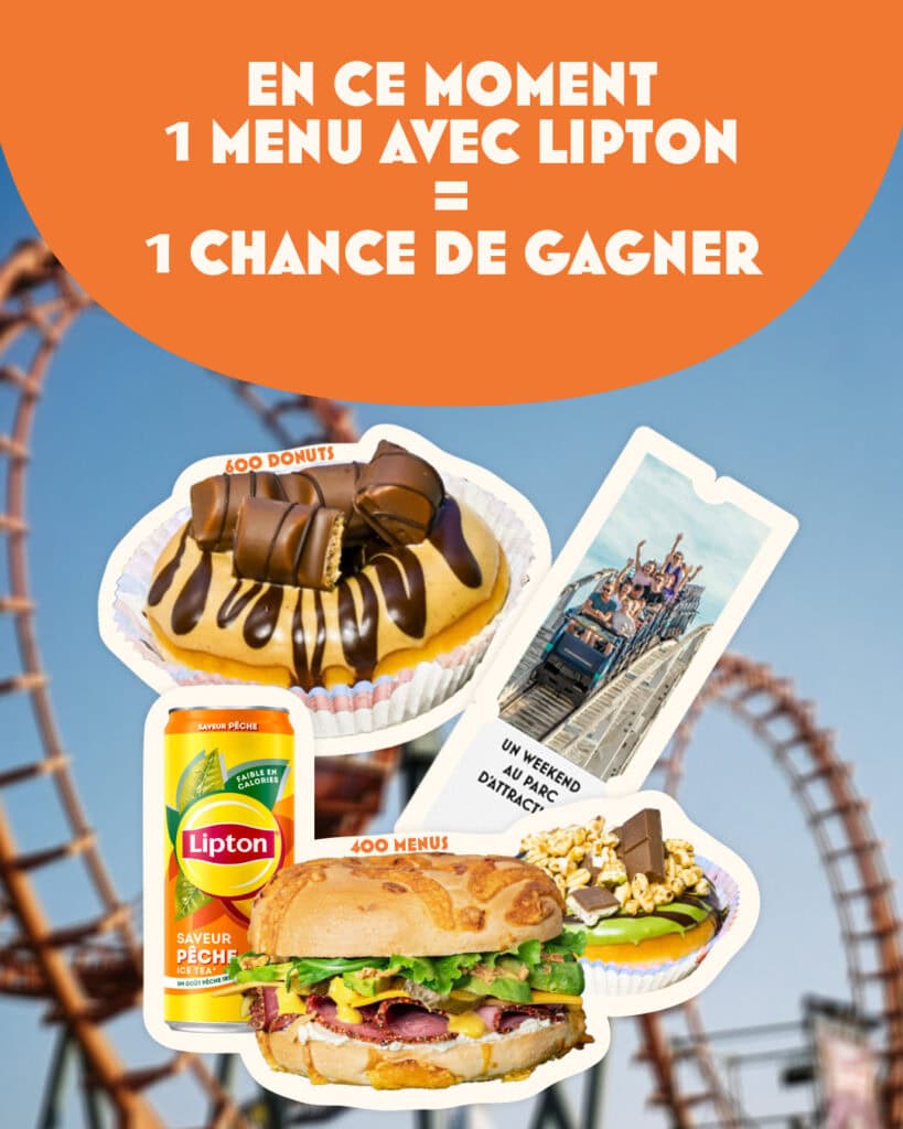 Bagel Corner t’emmène à Disneyland Paris cet été 🏰✨ Du 21 juin au 5 juillet, Bagel Corner s’associe à Lipton pour une opération exceptionnelle dans tous les restaurants Bagel Corner de France. Au programme ? Des bagels, du Lipton… et peut-être ton prochain séjour magique dans le plus célèbre des parcs d'attractions.