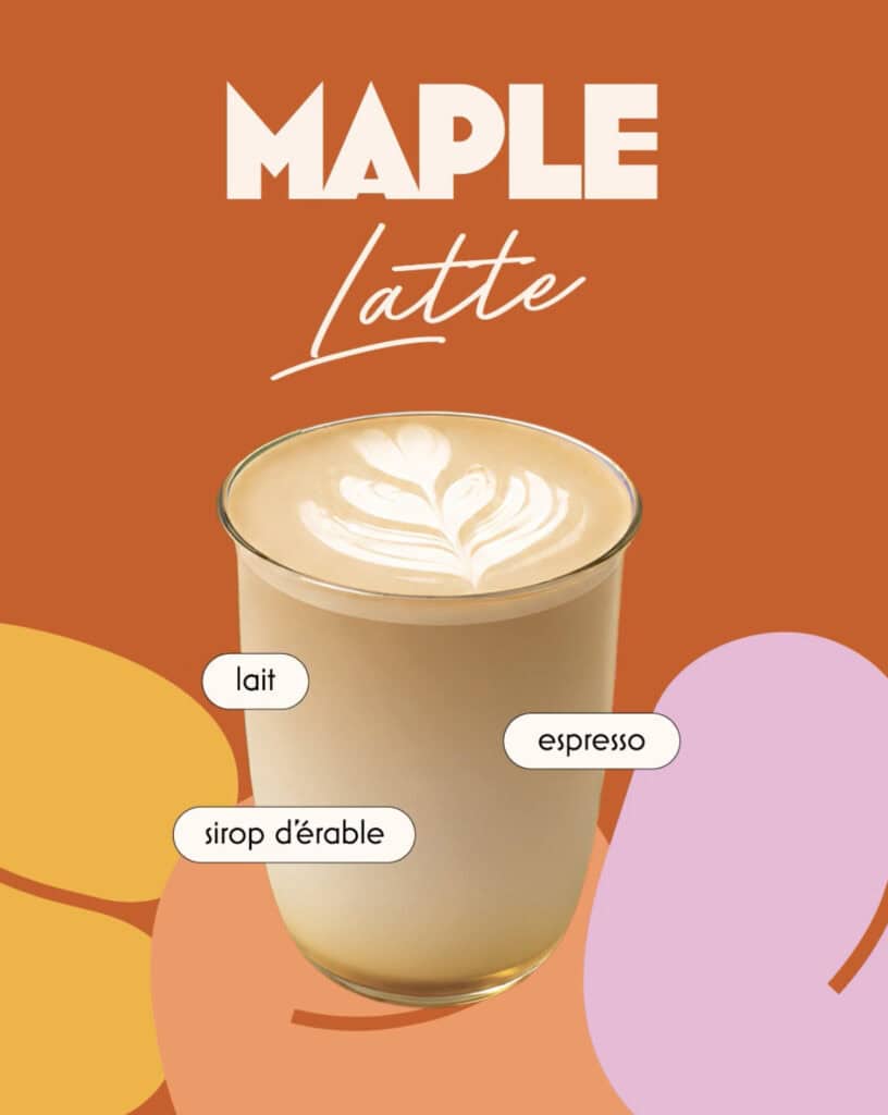 maple latte bagel corner